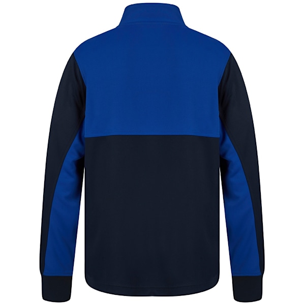 Finden & Hales Herr Quarter Zip Track Top S Marinblå/Kunglig Blå Navy/Royal Blue S