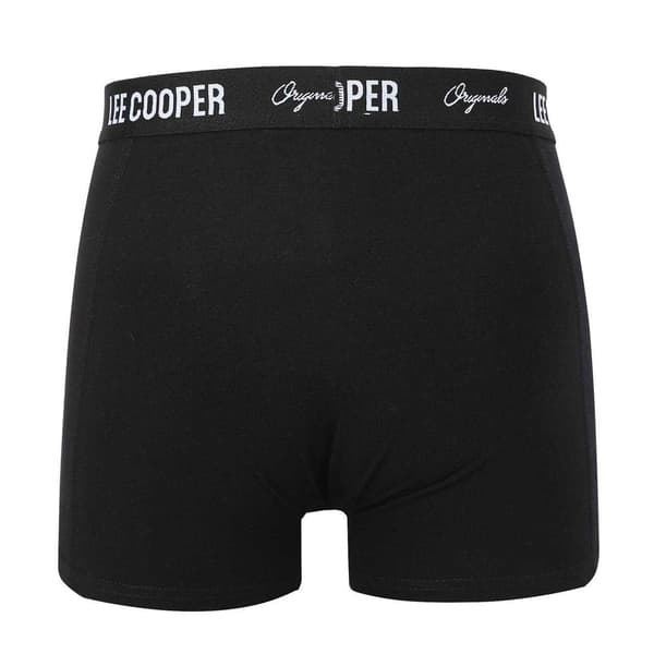 Lee Cooper Boxershorts för män (10-pack) L Svart/Grå/Röd/Vit Black/Grey/Red/White L