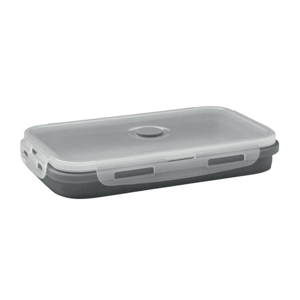 MidOcean Kolapso Silikon Hopfällbar Matlåda One Size Sten Stone Grey One Size
