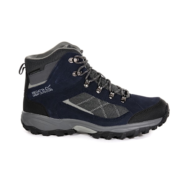 Regatta Great Outdoors Kota Mid Walking Boot för män, UK 8, marinblå Navy Blazer/Briar UK 8