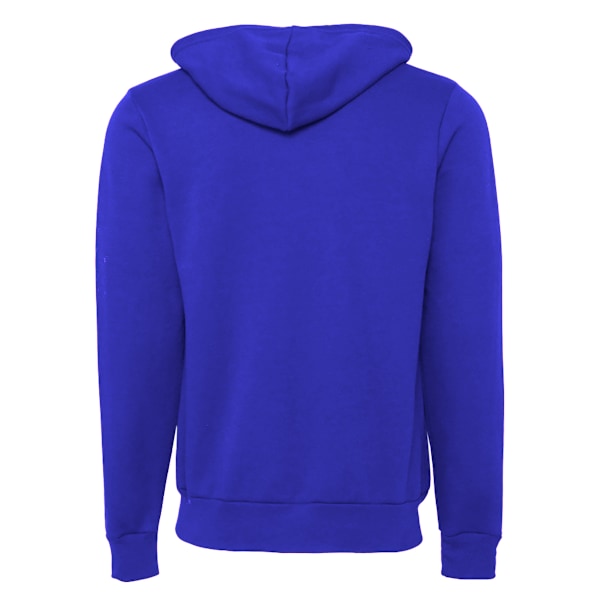 Canvas Unisex Dragkedja Polycotton Fleece Tröja med Huva / Luva True Royal XS