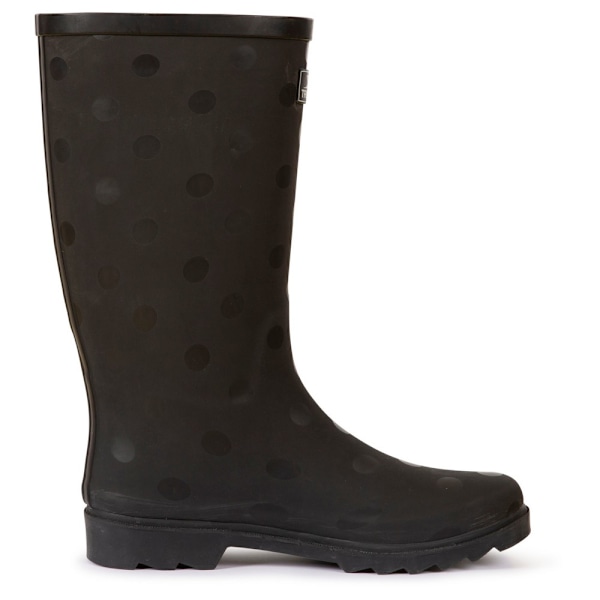 Trespass Dam Elena Polka Dot Wellington Stövlar 3 UK Svart Black 3 UK