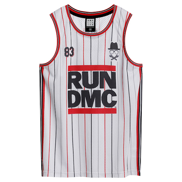Amplified Herr Tricky Run DMC Basketlinne XL Vit White XL