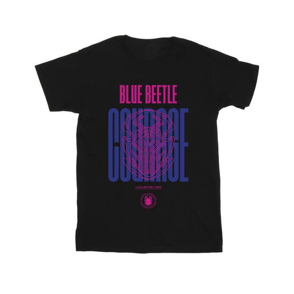 Blue Beetle Herr T-shirt Courage i Bomull M Vit White M