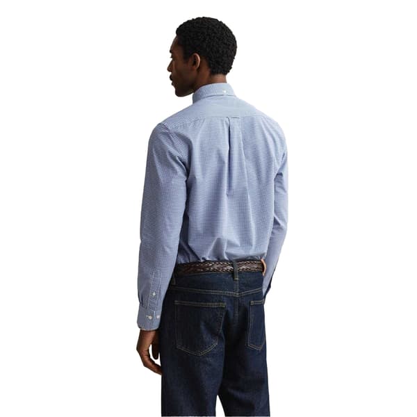 Gant Herr Fitted Skjorta M Blå Blue M