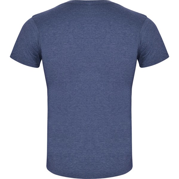 Roly Herr Fox Heather Kortärmad T-shirt XL Denim Blå Denim Blue XL