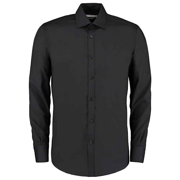 Kustom Kit Herrskjorta formell 14in svart Black 14in