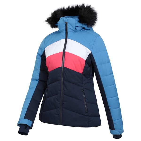 Mountain Warehouse Cascade Vadderad Skidjacka för Dam 18 U Blue 18 UK