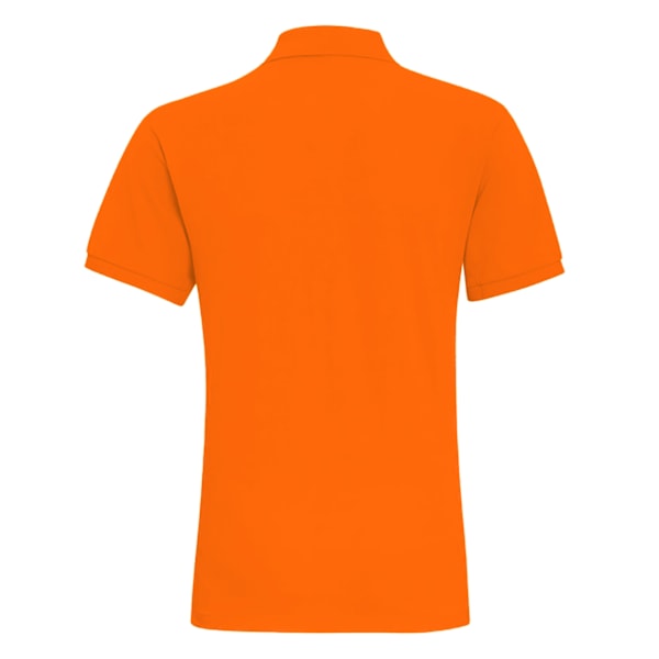 Asquith & Fox Herr Poloshirt mit kurzen Ärmeln in Neonorange, Größe 3XL Neon Orange 3XL