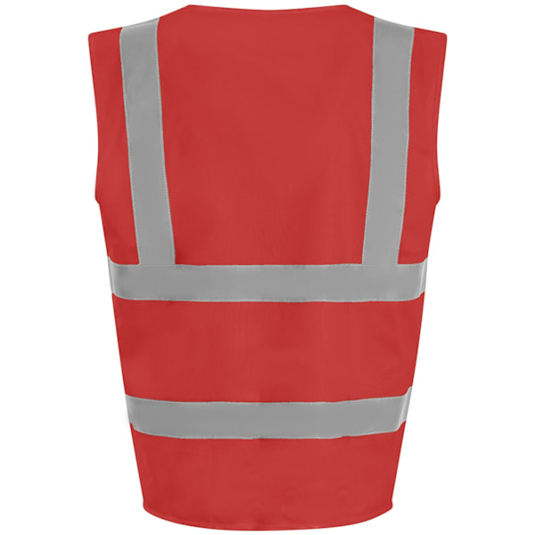 PRO RTX Hög synlighet Unisex Väst XXL Röd Red XXL