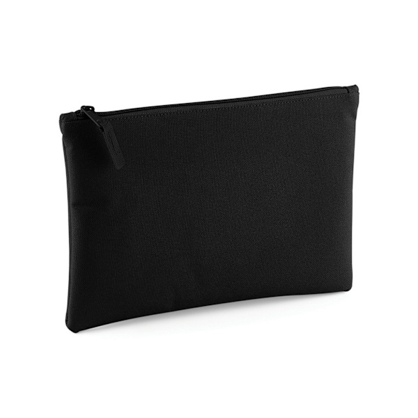 Bagbase Grab Zip Pocket Pouch Bag One Size Svart Black One Size