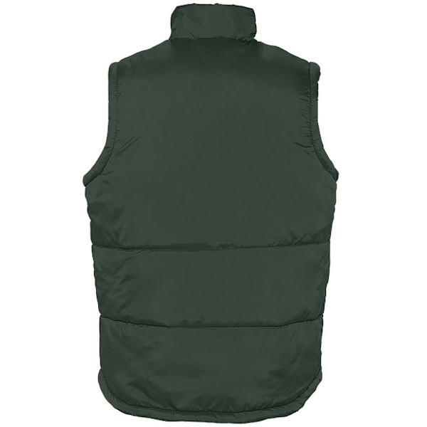 SOLS Varm Unisex Vadderad Bodywarmer Jacka 4XL Forest Green Forest Green 4XL
