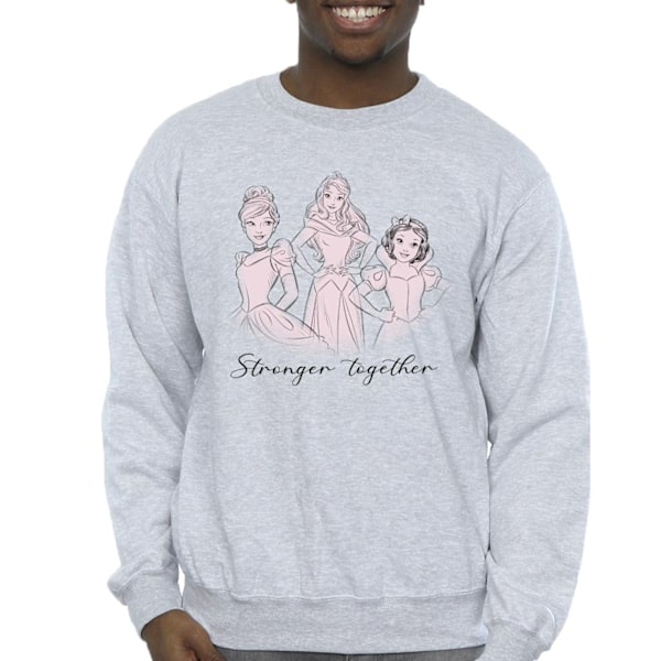 Disney Princesses Stronger Together Sweatshirt S Sports Gr Sports Grey S