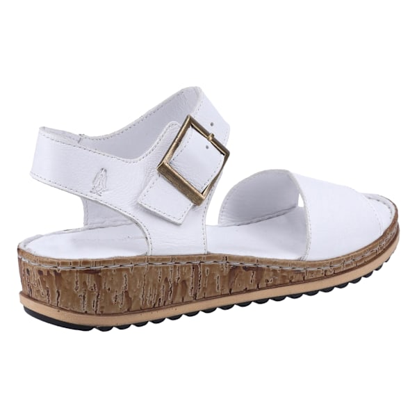 Hush Puppies Dam/Dam Ellie Lädersandaler 6 UK Vit White 6 UK