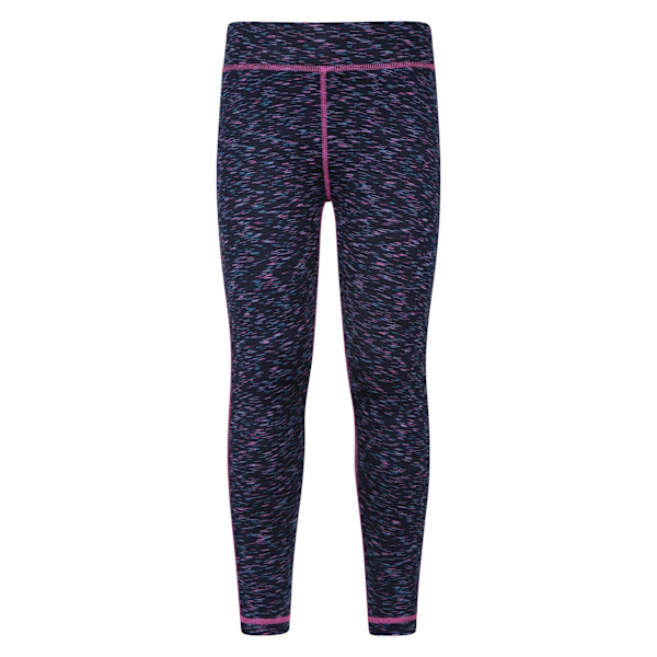 Mountain Warehouse Girls Kayleigh II Space Dye Leggings 5-6 år Indigo 5-6 Years