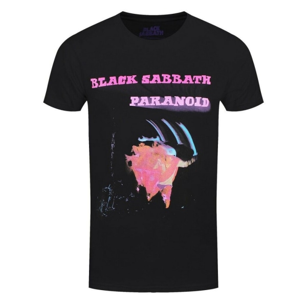 Black Sabbath Unisex Adult Paranoid Motion Trails T-shirt XXL B Black XXL