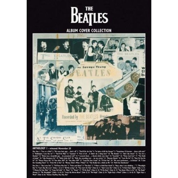The Beatles Anthology 1 Album Vykort En one size Flerfärgad Multicoloured One Size