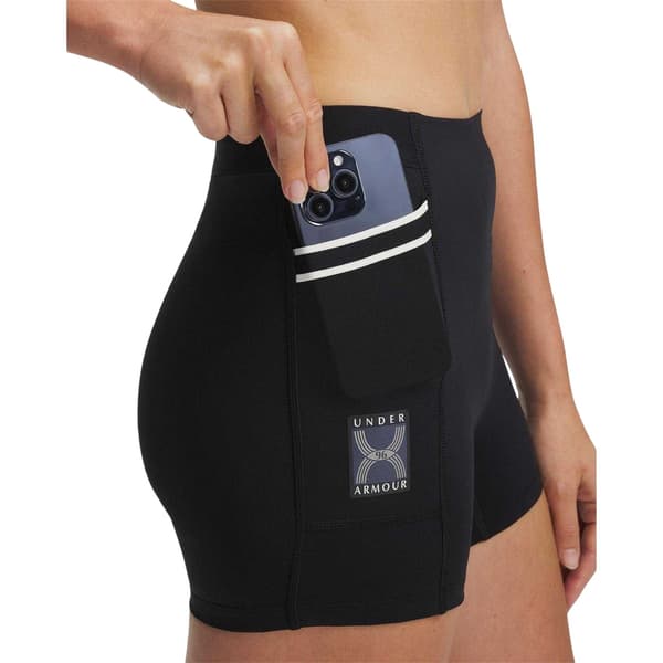 Under Armour Dam 96 Löparshorts 8 UK Svart Black 8 UK