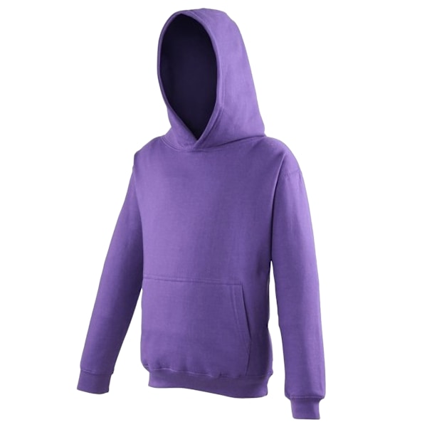 Awdis Unisex Barn Hoodie / Tröja / Skoluniform 3-4 År Purple 3-4 Years