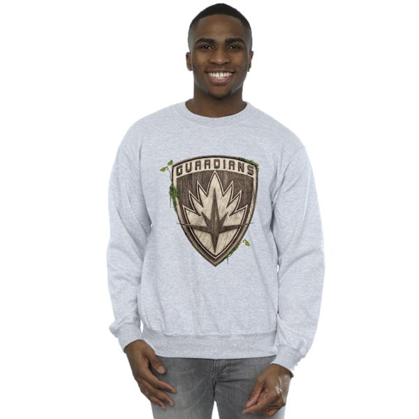 Marvel Herr I Am Groot Guardian Emblem Sweatshirt L Sports Grey Sports Grey L