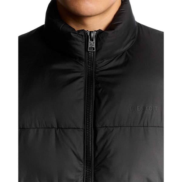 Lyle & Scott Herr Hybridjacka Relaxed Fit S Svart Black S