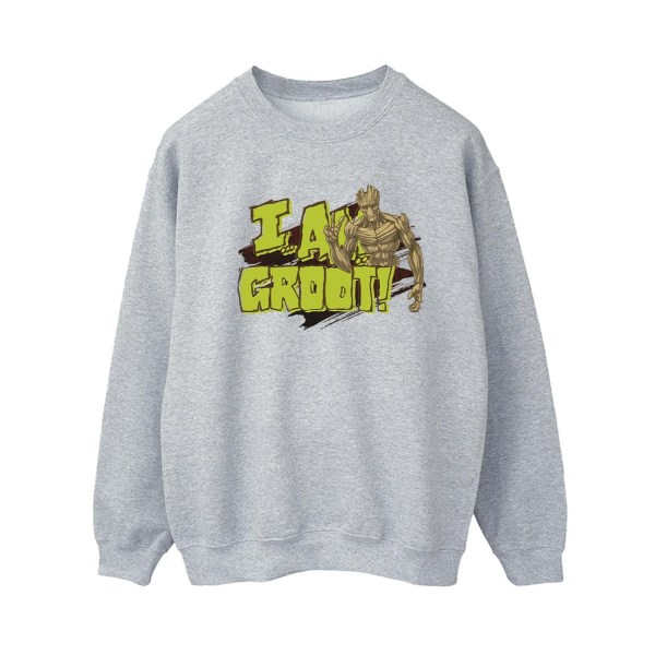 Guardians Of The Galaxy Dam/Dam I Am Groot Sweatshirt XXL Sports Grey XXL