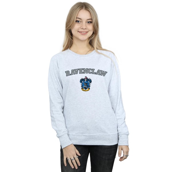 Harry Potter Dam/Kvinnor Ravenclaw Crest Sweatshirt M Sports Sports Grey M