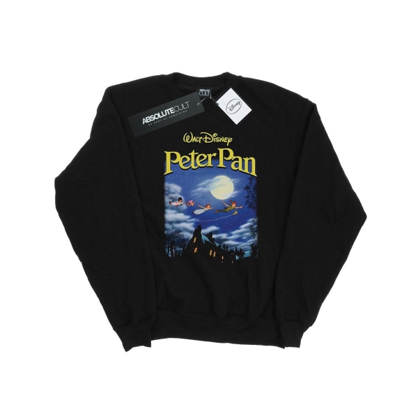 Disney Boys Peter Pan Come With Me Homage Sweatshirt 12-13 år Black 12-13 Years