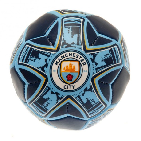 Manchester City FC Minifotboll One Size Blå Blue One Size