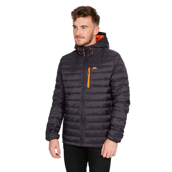 Trespass Mens Digby Dunjacka XS Mörkgrå Dark Grey XS