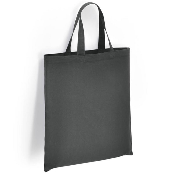 Varumärke Lab Ekologisk bomull Kort Handtag Shopper Bag One Size Char Charcoal One Size