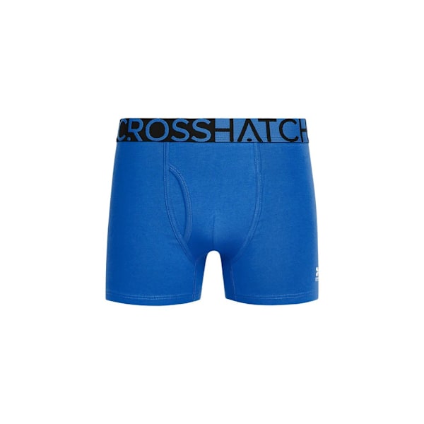 Crosshatch Typan Boxershorts för män (3-pack) M Blå Blue M