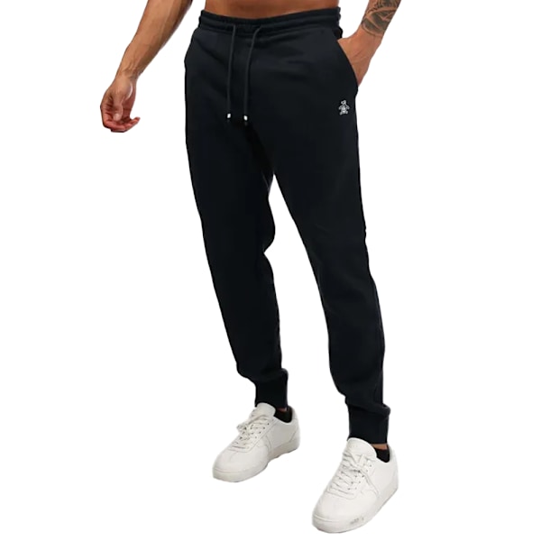 Original Penguin Herr Sticker Pete Fleece Joggingbyxor S R N Navy S R