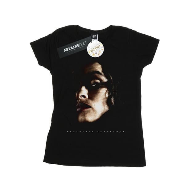 Harry Potter Dam/Dam Bellatrix Lestrange Porträtt Bomull Black M