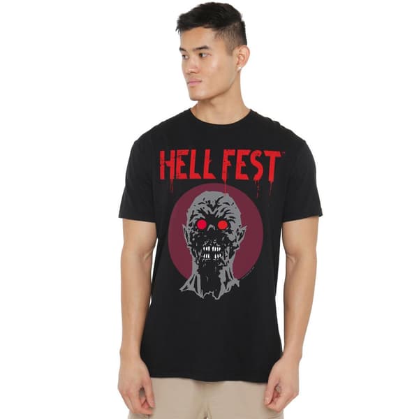 Hell Fest Herr Logotyp T-shirt S Svart Black S
