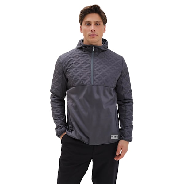 Stuburt Evolution-Tech Vadderad Jacka med Huva för Män S Skiffergrå Slate Grey S