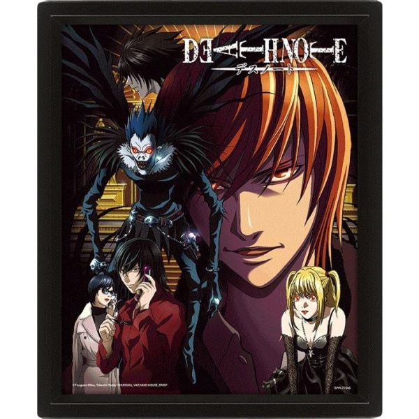 Death Note Connected By Fate 3D & Lenticular Print One Size Mul Multicoloured One Size