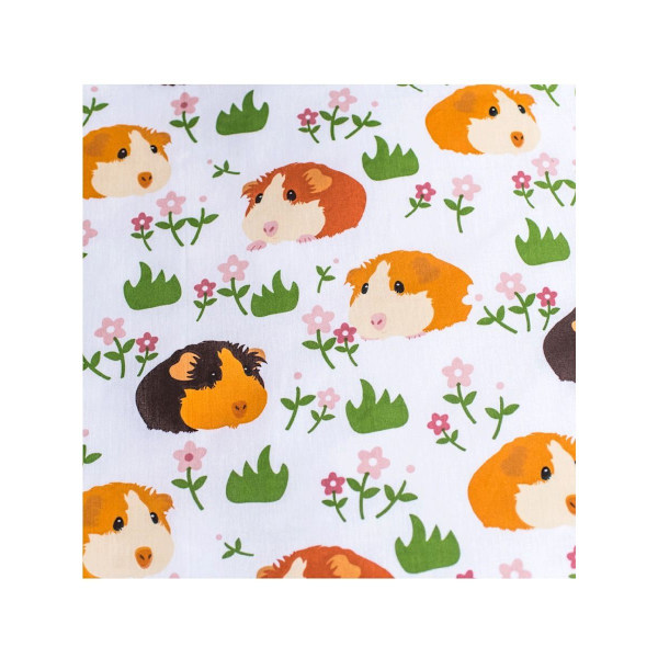 Guinea Pig 02 Bomullsduntäcke Set Enkelsäng Flerfärgad Multicoloured Single