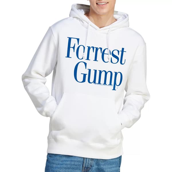 Forrest Gump Herr Logotyp Hoodie M Vit White M
