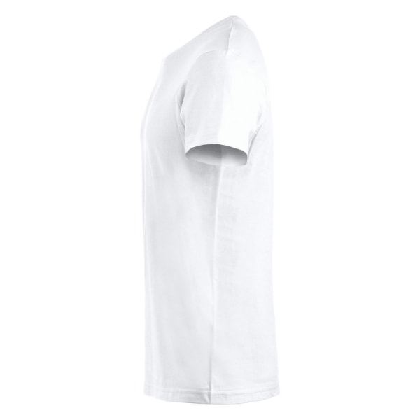 Clique Mens Basic T-Shirt 4XL Vit White 4XL