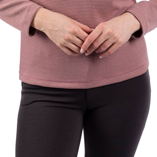 Trespass Dam/Kvinnor Olga Läder Fleece Topp L Rose Blush Marl Rose Blush Marl L