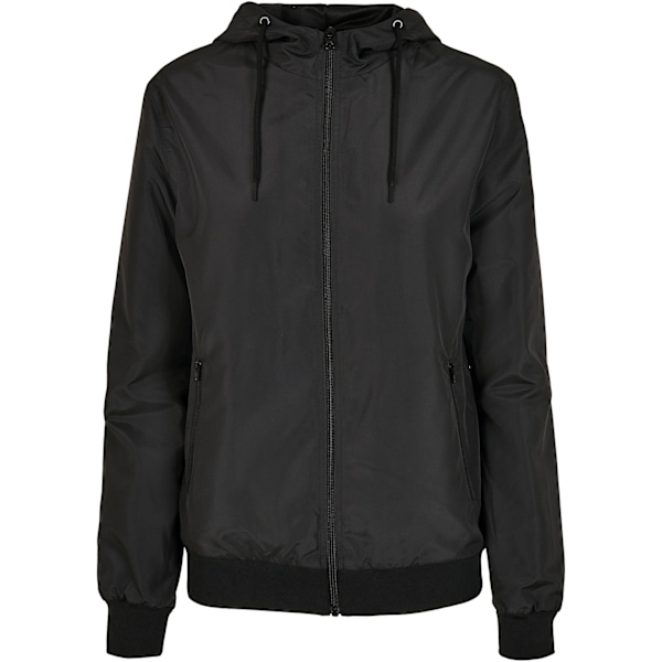 Bygg ditt varumärke Dam/Dam Windrunner Återvunnen Jacka XS Svart Black XS