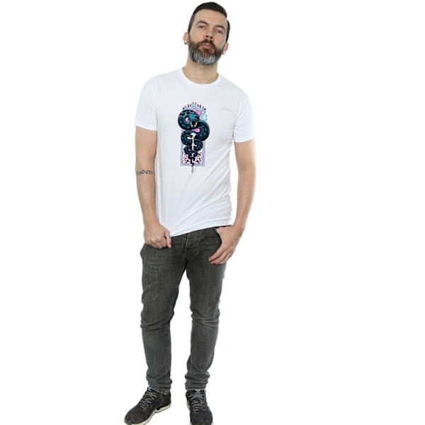 Harry Potter Neon Nagini T-shirt för män, M, vit White M