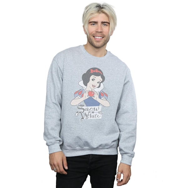 Disney Princess Herr Snow White Apple Sweatshirt XL Sports Grey Sports Grey XL