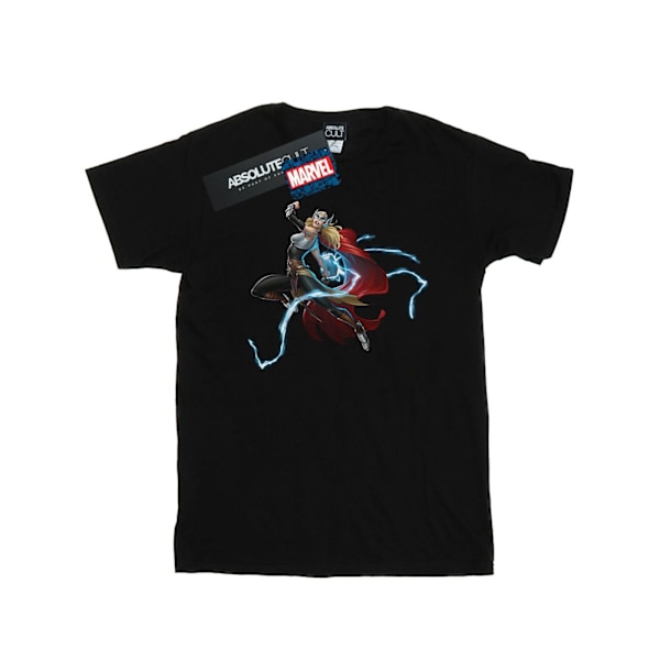 Marvel The Mighty Thor Goddess Of Thunder T-shirt 4XL Svart Black 4XL
