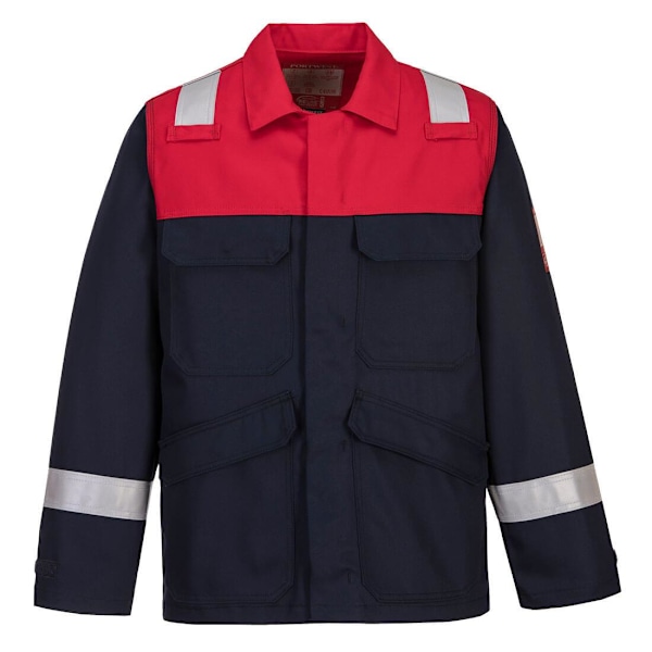 Portwest Bizflame Plus Hi-Vis jacka XL marinblå Navy XL