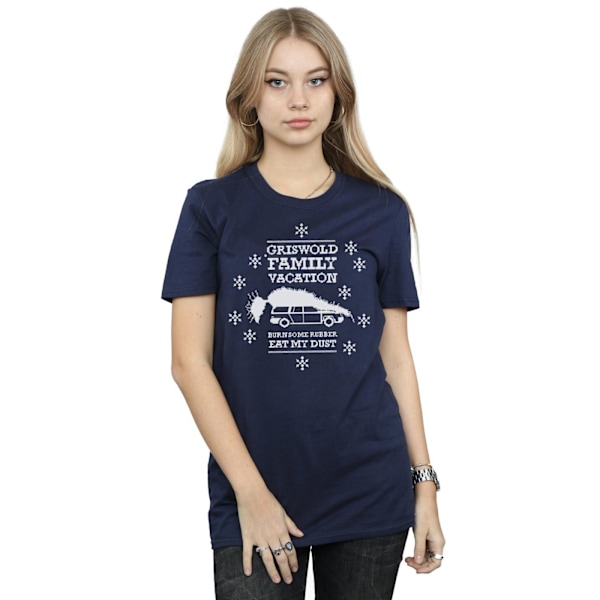 National Lampoon's Christmas Vacation Dam/Damer Ät Mitt Damm Navy Blue 3XL