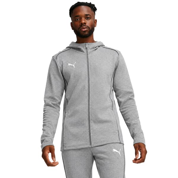 Puma Herr Hooded Jacka L Grå Grey L