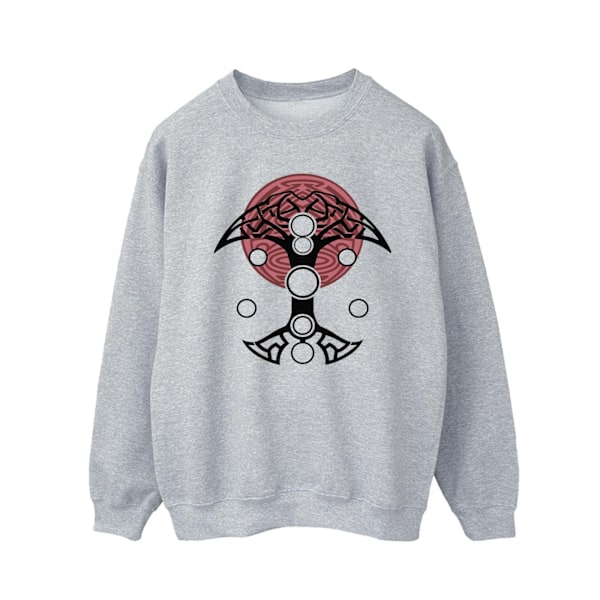 Marvel Herr Thor Love And Thunder Circles Sweatshirt 4XL Sport Sports Grey 4XL