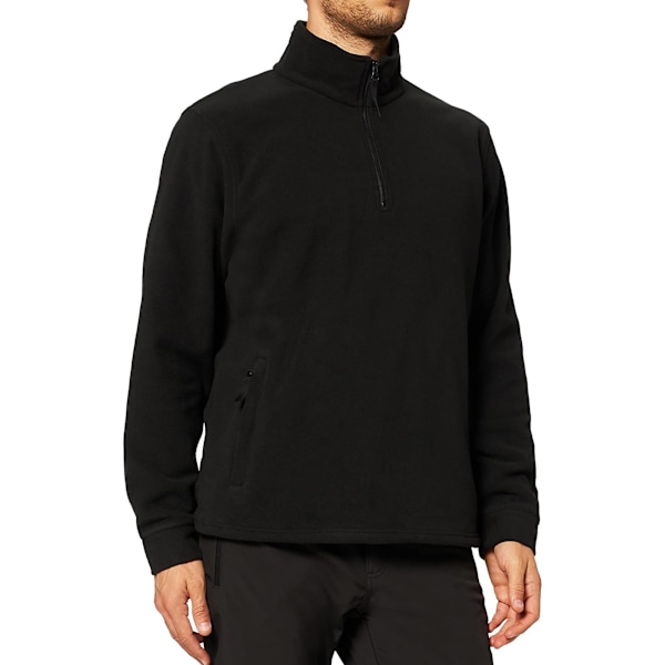 Regatta Thor Overhead Half Zip Anti-Pill Fleece Top (170 GSM) M Black M